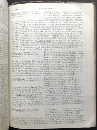 Drosophila Information Service (DIS) Bulletins 1936-1951