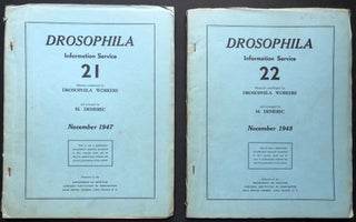 Drosophila Information Service (DIS) Bulletins 1936-1951