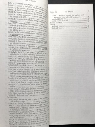Drosophila Information Service (DIS) Bulletins 1936-1951