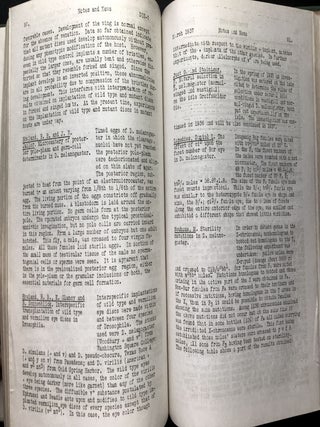 Drosophila Information Service (DIS) Bulletins 1936-1951