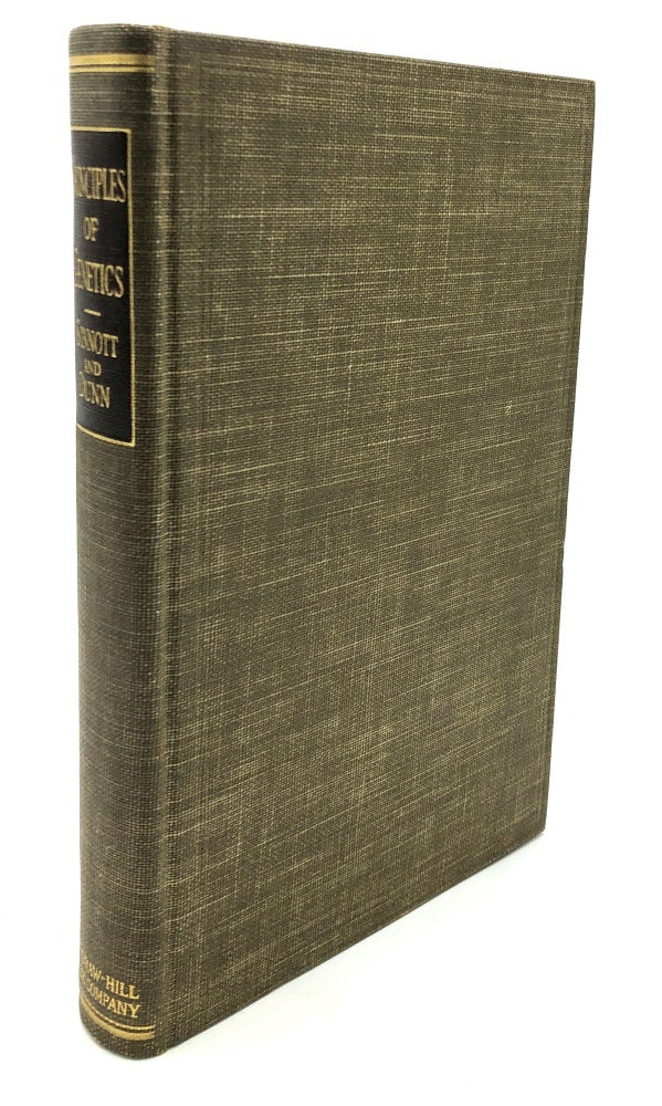 Item #h24108 Principles of Genetics, Second edition, 6th impression. Edmund Sinnott, L. C. Dunn, D. R. Charles.