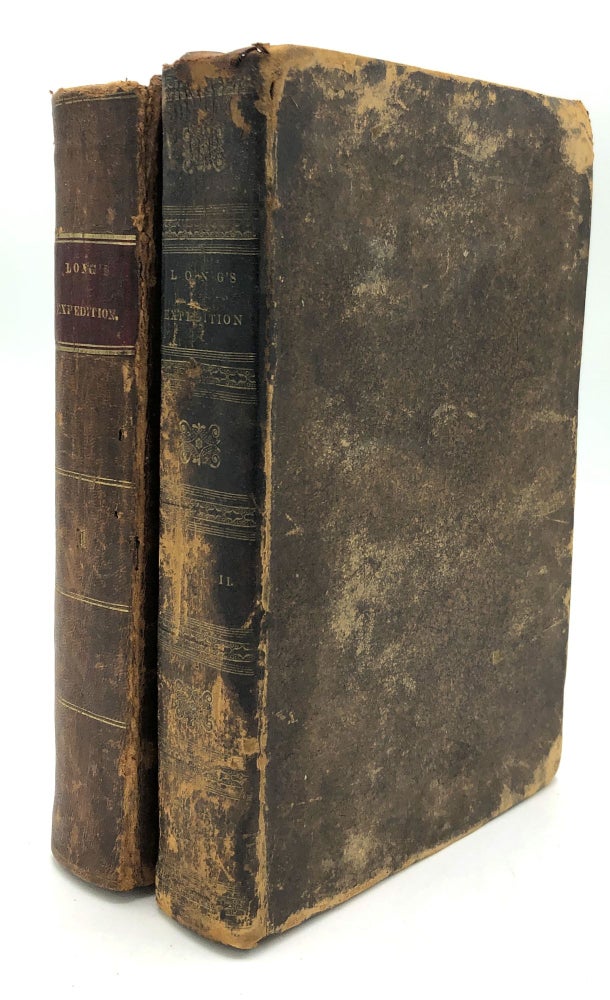Item #h24159 Account of an Expedition from Pittsburgh to the Rocky Mountains performed in the years 1819 and '20, 2 volumes. Edwin James, Major Stephen H. Long.