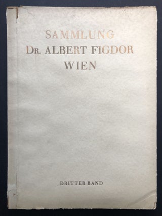 Die Sammlung Albert Figdor - Wien, 5 volumes complete (1930 landmark auction catalog of decorative art)