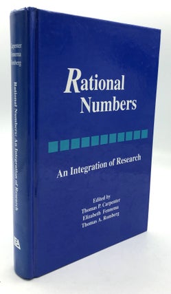 Item #h24193 Rational Numbers: An Integration of Research. Thomas P. Carpenter, ed