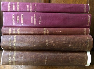 Item #h24215 Bibliotheca Chemico-Mathematica, 5 volumes, with 2 volume original edition (1921),...