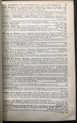 Bibliotheca Chemico-Mathematica, 5 volumes, with 2 volume original edition (1921), First Supplement (1932), Second Supplement, Vols. 1 & 2 (1937)