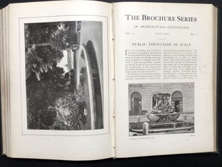 Bound volume of the Brochure Series of Architectural Illustration, Vols. 8 & 9, nos. 1-12: January 1902 - December 1903