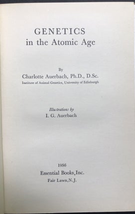 Genetics in the Atomic Age