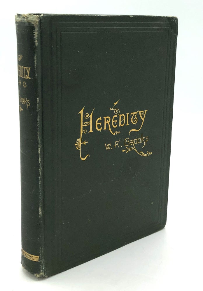 Item #h24281 The Law of Heredity, A Study of the Cause of Variation, and the Origin of Living Organisms. W. K. Brooks.