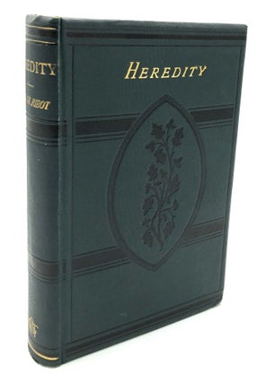 Item #h24283 Heredity: A Psychological Study Of Its Phenomena, Laws, Causes And Consequences....