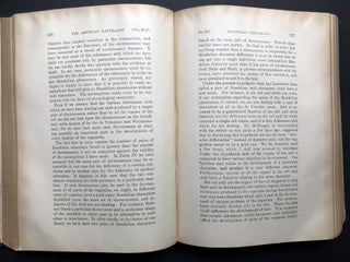 The American Naturalist, Vol. XLIV (44), 1910, bound volume