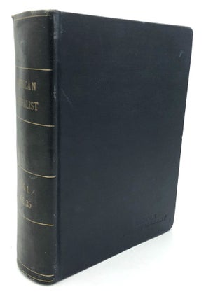 Item #H24446 The American Naturalist, Vol. XXXV (35), 1901, bound volume. E. A. Andrews, A. M....