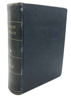 Item #H24450 The American Naturalist, Vol. XXXVI (36), 1902, bound volume. W. S. Bayley, David...