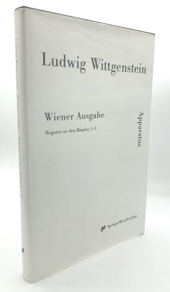 Item #H24539 Wiener Ausgable, Apparatus, Register zu den Banden 1-5. Michael Nedo, ed. Ludwig...