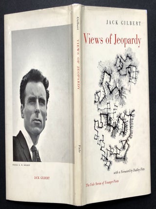 Item #H24616 Views of Jeopardy (hardback first edition in dust jacket, inscribed to fellow poet)....