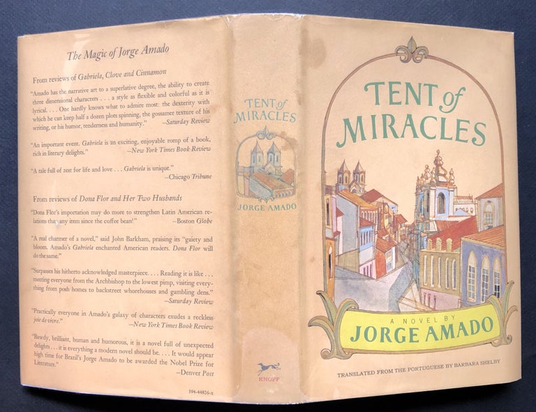 Item #H24709 Tent of Miracles -- inscribed to Robert Lima. Jorge Amado, Barbara Shelby.