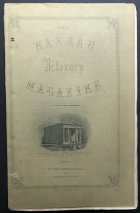 Item #H24809 The Nassau Literary Magazine, Vol. XL no. 5, November 1884. Princeton