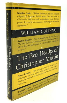 Item #H24953 The Two Deaths of Christopher Martin [American edition of "Pincher Martin"]. William...