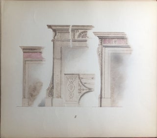A Book of Mantels, thirty-seven drawings in color reproduced from recently discovered originals