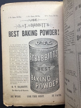 Mrs. Parker's Cook Book (very rare unrecorded cookbook) 1897