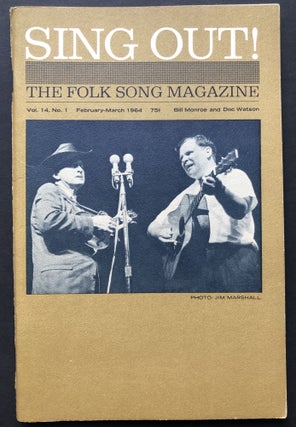 Item #H25118 Sing Out! The Folk Song Magazine, Vol. 14 no. 1, February-March 1964. Irwin Silber,...