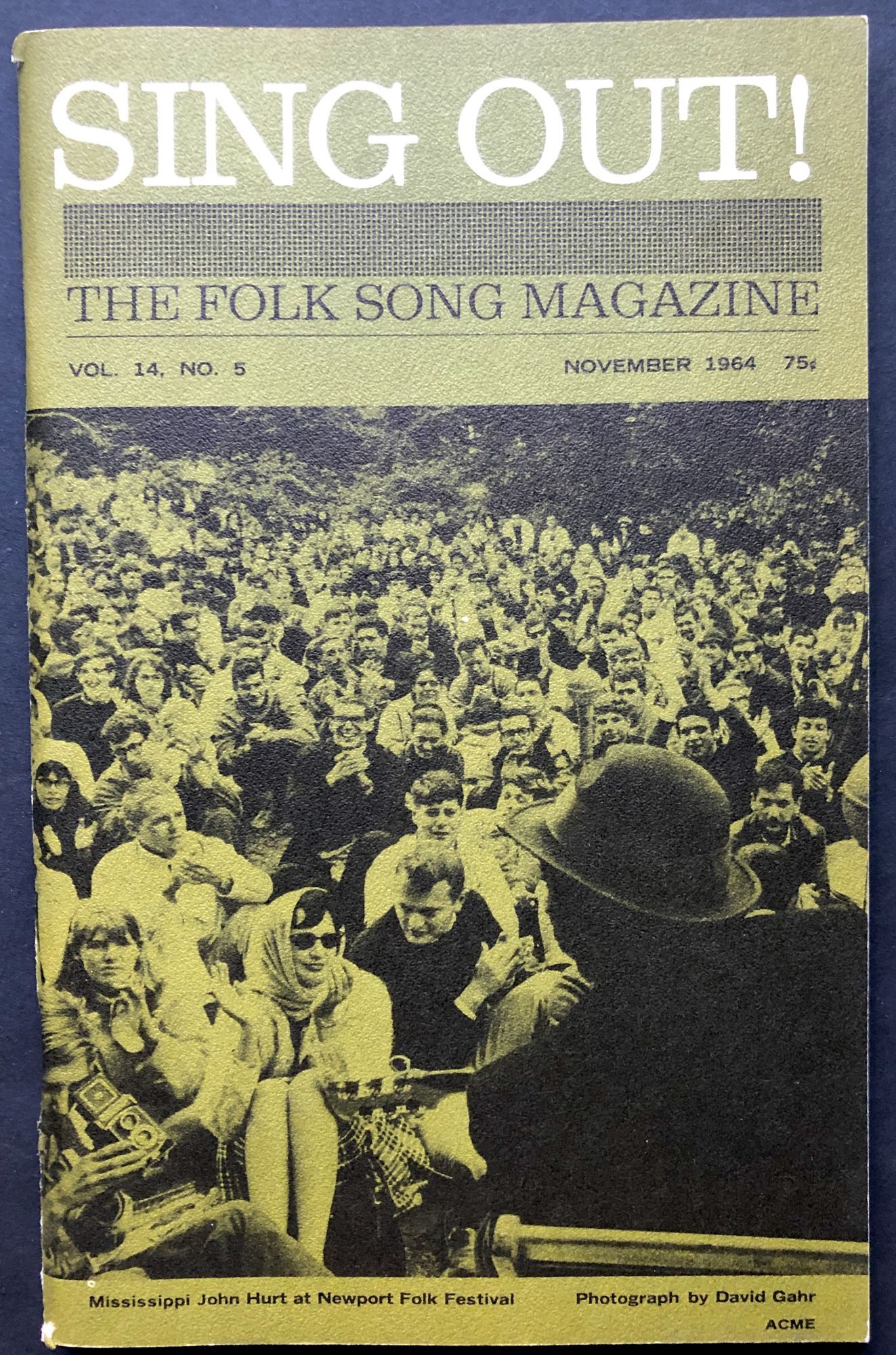 Sing Out Folk Song Magazine , Magazine Archives – MZPHU