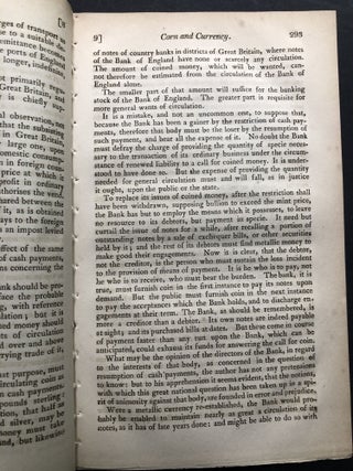 On the Relation of Corn and Currency