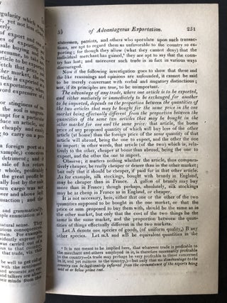 A Letter on the true principles of advantageous exportation, in refutation of certain popular notions on that subject