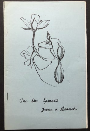 Item #H25593 The Doe Sprouts from a Branch (early 1970s promotional pamphlet for University of...