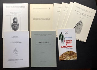 Item #H25594 Group of 8 publications from the 1969-1982 on Sardinia Archaeology; Nuove...
