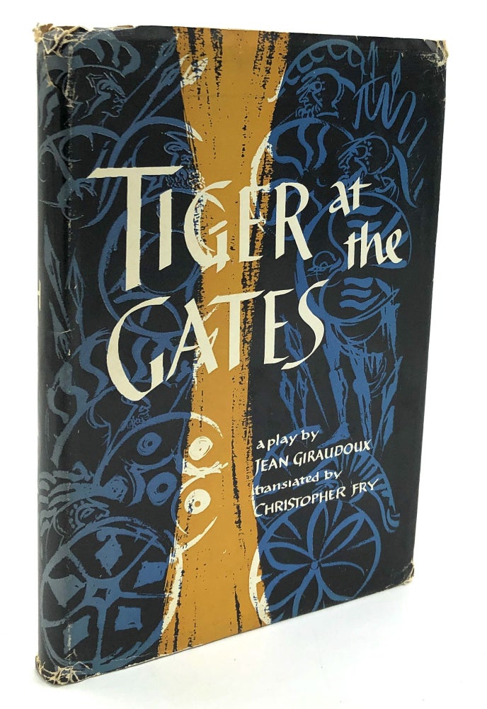 Item #H25668 Tiger at the Gates -- drama critic Henry Hewes's copy with his notes. Jean Giraudoux, Christopher Fry.