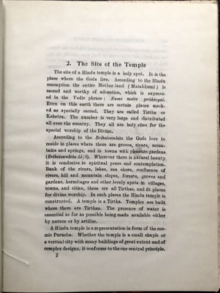Evolution of the Hindu Temple and other essays
