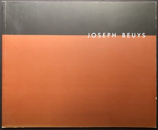 Item #H25774 Joseph Beuys (Exhibition catalog for Dia Art Foundation show, October 9, 1987...