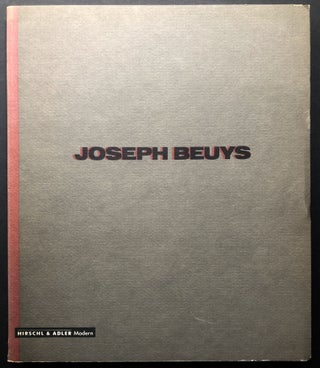 Item #H25776 Joseph Beuys: Ideas and Actions (Exhibition catalog for show at Hirschl & Adler,...