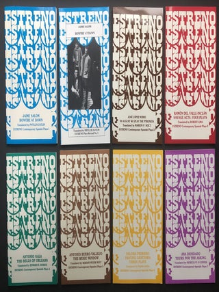 Estreno Contemporary Spanish Plays Series, Nos. 1-31
