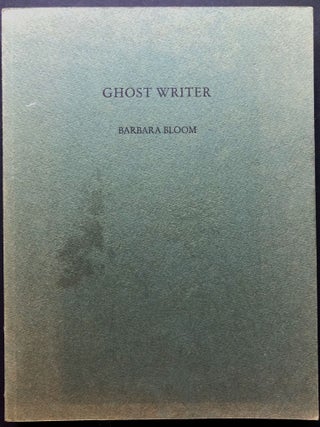 Item #H25819 Und Wenn Sie Nicht Gestorben Sind / Ghost Writer. Barbara Bloom