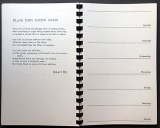The Sound of a Few Leaves, An Appointment Book of Weeks & Anthology of Current Poetry