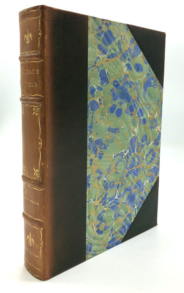Item #H25899 Modeste Mignon and other stories, limited to 100 copies, leatherbound. Honoré de Balzac.