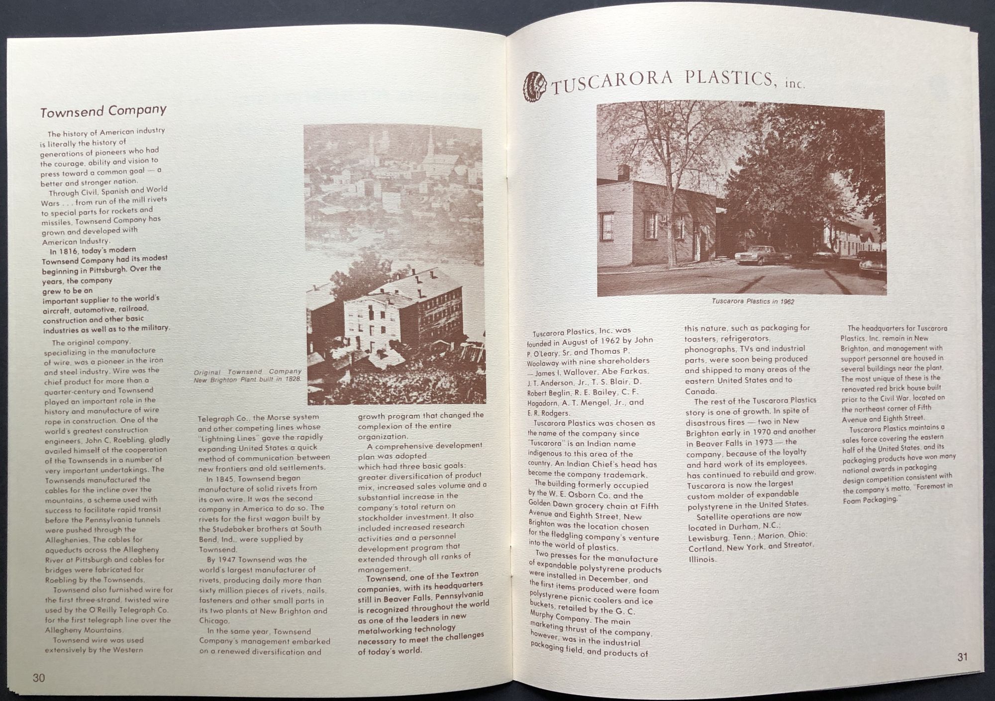 History Through Industry: 1976 catalog of exhibit on Beaver County PA ...