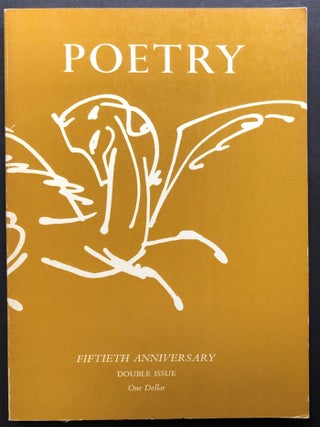 Item #H26049 Poetry, Fiftieth Anniversary Issue, October-November 1962. William Carlos Williams,...