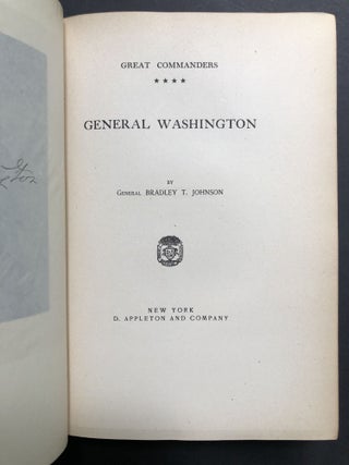 General Washington, Large Paper Edition limited to 1000 copies