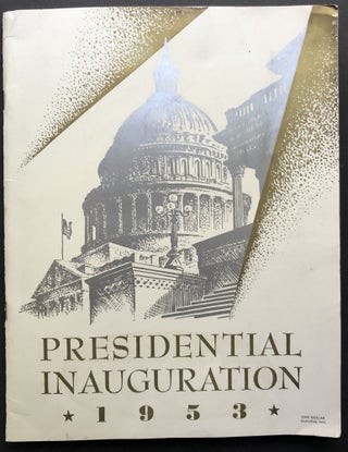Item #H26141 Souvenir Program, 1953 Inauguration of Eisenhower & Nixon. Dwight Eisenhower,...