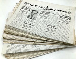 Item #H26182 49 issues of The Shady Side News, 1944 (4 issues), 1945 (27 issues), 1946 (18...
