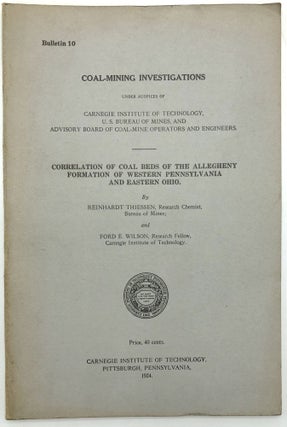 Item #H26199 Correlation of Coal Beds of the Allegheny Formation of Western Pennsylvania and...