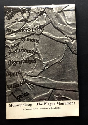 Item #H26243 Morovy sloup / The Plague Monument. Jaroslav Seifert, Lyn Coffin trans