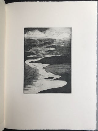 Tongass Tides, Text and Etchings - limited edition of 75 copies with 9 soft-ground etchings of Alaska on Rives