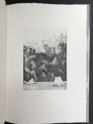 Tongass Tides, Text and Etchings - limited edition of 75 copies with 9 soft-ground etchings of Alaska on Rives