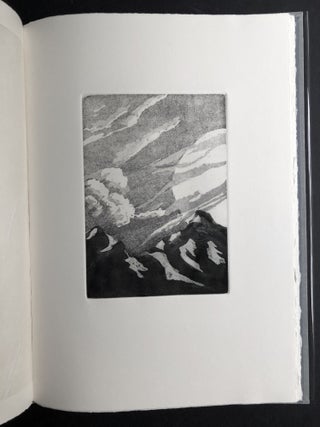 Tongass Tides, Text and Etchings - limited edition of 75 copies with 9 soft-ground etchings of Alaska on Rives