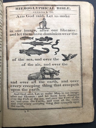 A New Hieroglyphical Bible, for the Amusement and Instruction of Children; Being, a Selection of Some of the Most Useful Lessons and Interesting Narratives, from Genesis to the Revelations... To Which is Added A Sketch of the Life of Our Blessed Saviour, and the Holy Apostles, &c.