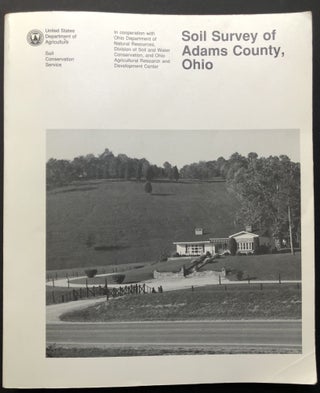 Item #H26371 Soil Survey of Adams County, Ohio. T. E. Lucht, R. T. Trivisonno D L. Brown,...
